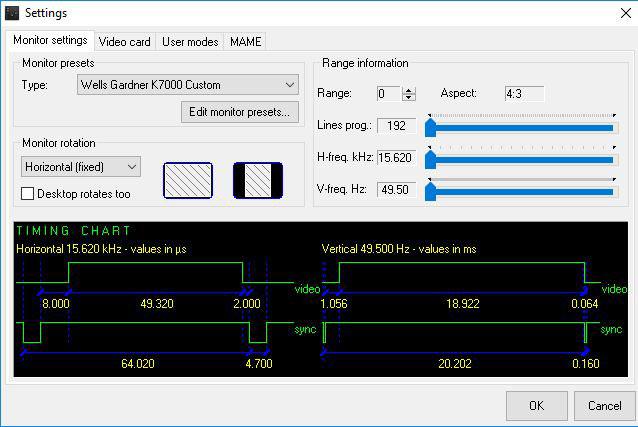VMMaker Monitor Settings Custom